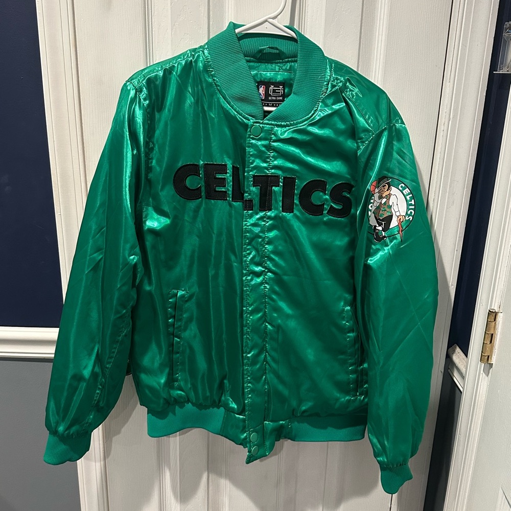 Green Celtics Bomber Jacket